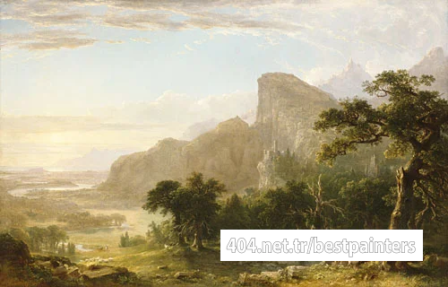 Durand_Asher_B_Landscape_Scene_From_Thanatopsis
