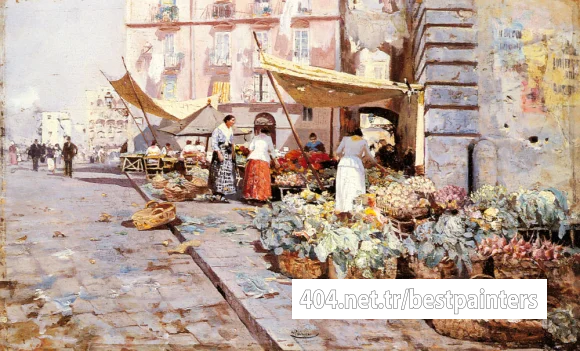 Pratella_Attilio_The_Marketplace