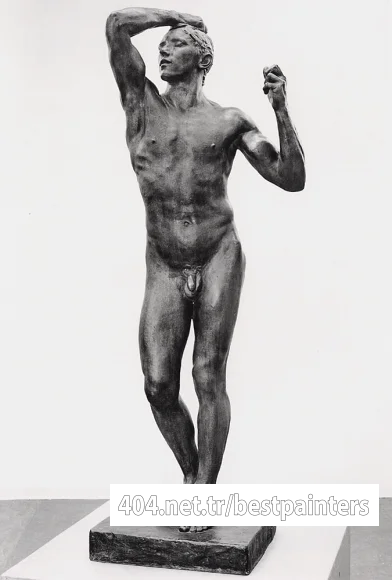 Rodin_Auguste_The_age_of_bronze_BW