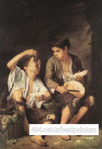 Murillo_Boys_Eating_Fruit_(Grape_and_Melon_Eaters)