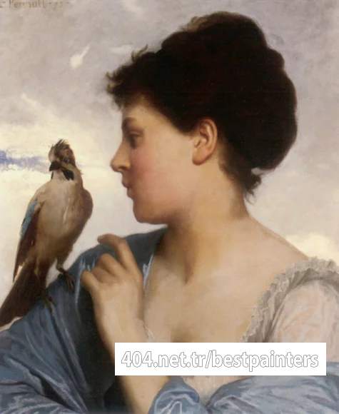 Perrault_Leon_Jean_Basile_The_Bird_Charmer_1873