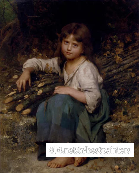 Perrault_Leon_Jean_Bazile_La_Fille_Du_Bucheron