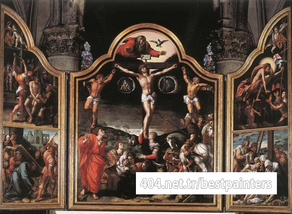 ORLEY_Bernaert_van_Altarpiece_Of_Calvary_Opened