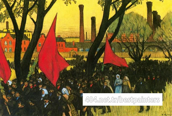 May Day Demostration at the putilov Plant