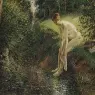 Pissarro_Bather_in_the_Woods_1895