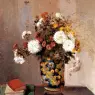 Pissarro_Camille_Chrysanthemums_In_A_Chinese_Vase