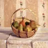 Pissarro_Camille_Still_Life_Apples_And_Pears_In_A_Round_Basket