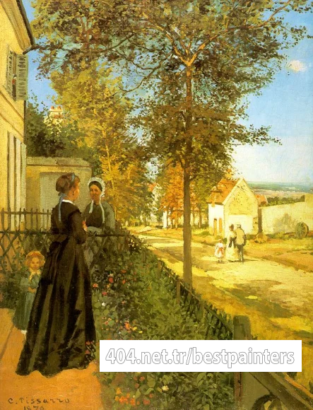 Pissarro_Louveciennes_The_Road_to_Versailles
