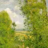Pissarro_Resting_in_the_Woods_at_Pontoise_1878