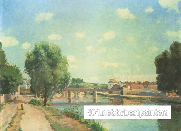 Pissarro_The_Railway_Bridge_at_Pontoise