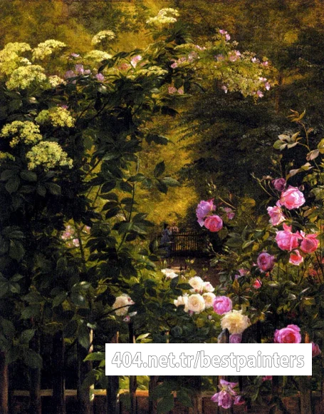 Aagaard_Carl_Frederick_The_Rose_Garden
