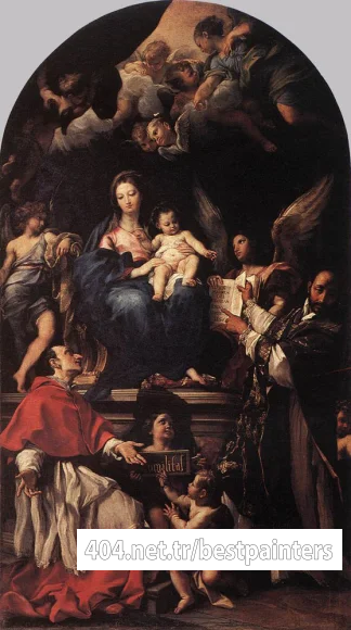 MARATTI_Carlo_Madonna_and_Child_Enthroned_with_Angels_and_Saints