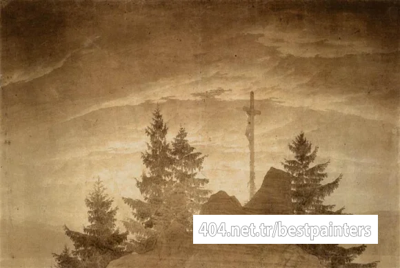 FRIEDRICH_Caspar_David_Cross_In_The_Mountains