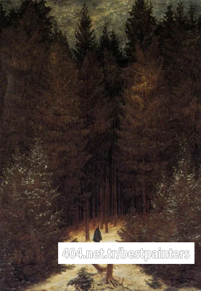 FRIEDRICH_Caspar_David_The_Chasseaur_In_The_Forest