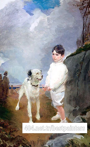Lane_Lovell_and_His_Dog_HTG