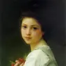 Lenoir_Charles_Amable_Portrait_of_a_young_girl_with_cherries