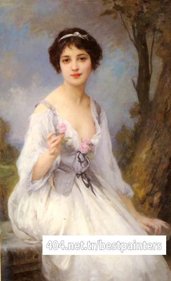 Lenoir_Charles_Amable_The_Pink_Rose