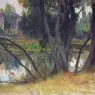 Lenoir_Charles_Paysage_pres_de_sa_maison_de_Fouras