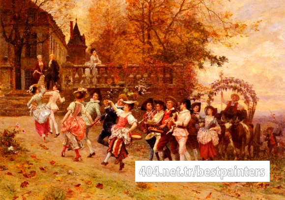 Delort_Charles_edouard_edmond_La_Fete_De_Vendange