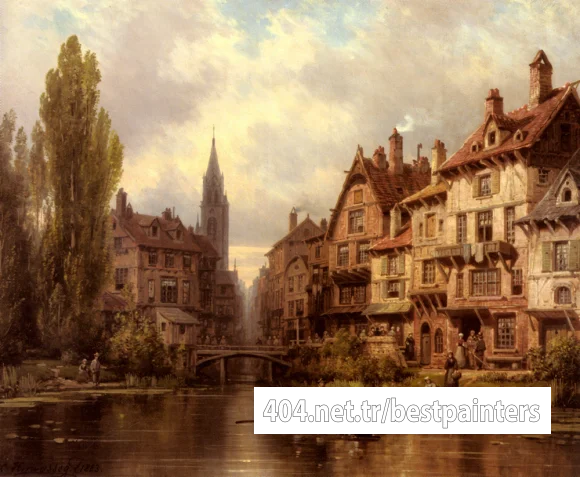 Kuwasseg_Charles_Euphrasie_Promenade_En_Bateau