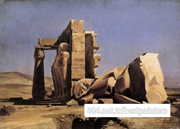 GLEYRE_Charles_Gabriel_Egyptian_Temple