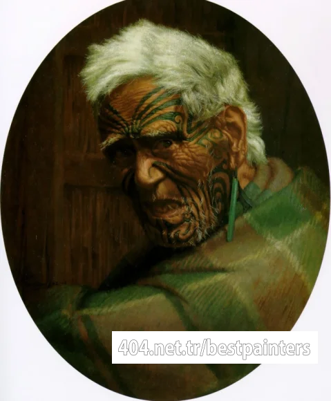 A_centenarian_Aperahama_aged_104_1908_61x51cm