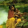Day_dreams_Christmas_time_in_Maoriland_1902_55.5x41.5cm