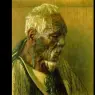 Thoughts_of_a_Tohunga_Wharekauri_Tahuna_1933_49.5x44.3cm