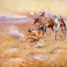 Russell_Charles_Marion_Blackfeet_Burning_Crow_Buffalo_Range