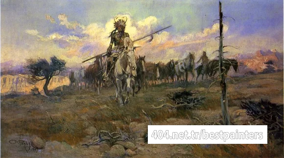 Russell_Charles_Marion_Bringing_Home_the_Spoils