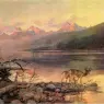 Russell_Charles_Marion_Deer_at_Lake_McDonald