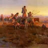 Russell_Charles_Marion_In_the_Wake_of_the_Buffalo_Hunters