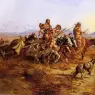 Russell_Charles_Marion_Indian_Women_Moving
