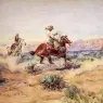 Russell_Charles_Marion_Roping_a_Wolf