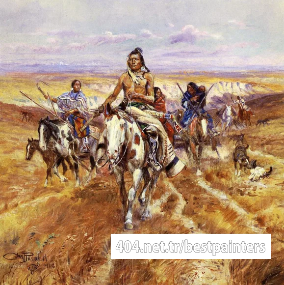 Russell_Charles_Marion_When_the_Plains_Were_His