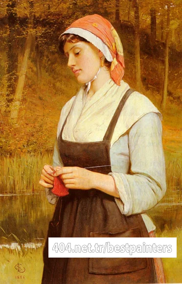 Lidderdale_Charles_Sillem_Knitting