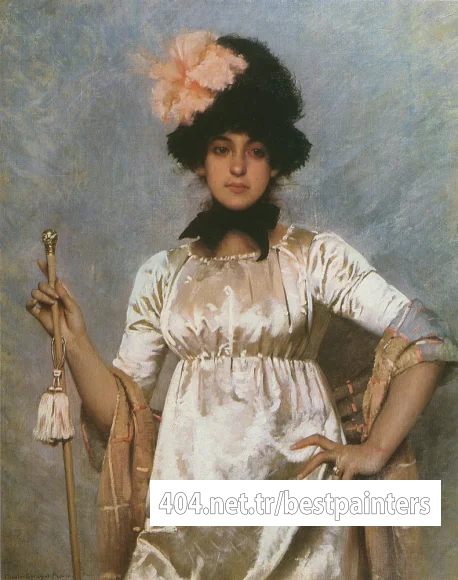 Pearce_Charles_Sprague_Woman_of_the_Directoire_c1884