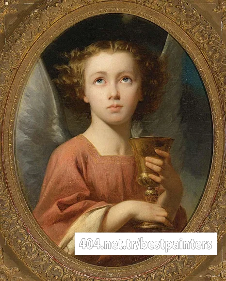 Landelle_Charles_Zacharie_An_Angel_Holding_a_Chalice