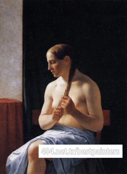 ECKERSBERG_Christoffer_Wilhelm_Seated_Nude_Model
