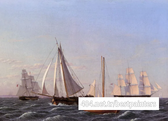 Eckersberg_Christoffer_Wilhelm_Sailing_Ships