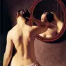Eckerserg_Christoffer_Wilhem_Woman_Standing_In_Front_Of_A_Mirror