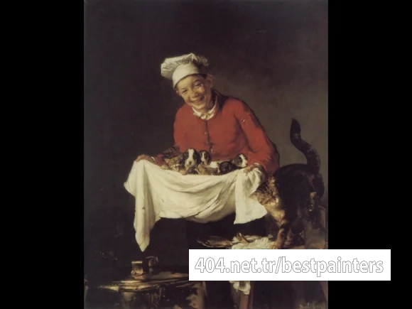 A_Boy_with_dogs_and_Kittens