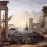 Seaport_with_the_Embarkation_of_the_Queen_of_Sheba_WGA