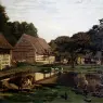 Monet_A_Farmyard_In_Normandy
