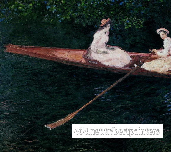 Monet_Boating_On_The_River_Epte_1887