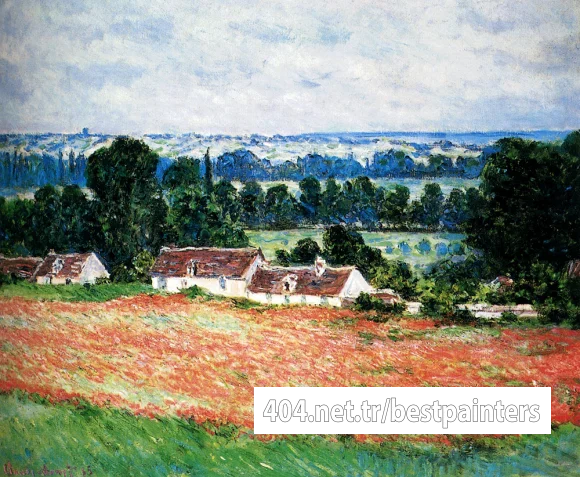 Monet_Field_Of_Poppies_Giverny_1885