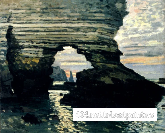 Monet_La_Porte_D_Amount_Etretat