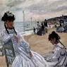 Monet_On_The_Beach_At_Trouville