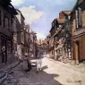 Monet_Rue_De_La_Bavolle_Honfleur_1864