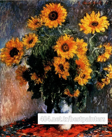 Monet_Sunflowers